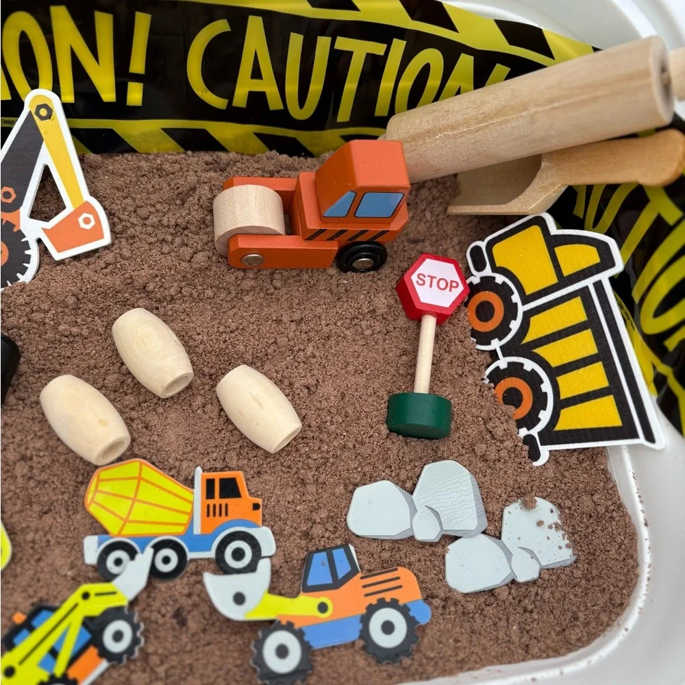 Construction Site Playset for Kids